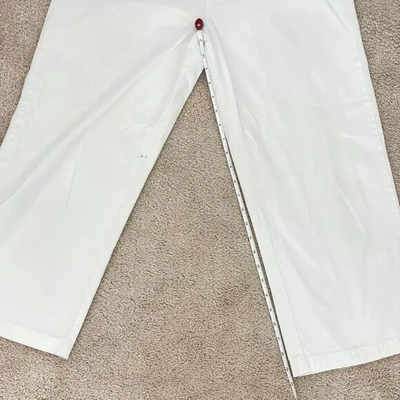 Calvin Klein Jeans Beige Cotton Ankle or Capri Pant – Women’s Size 10 - Picture 8 of 10